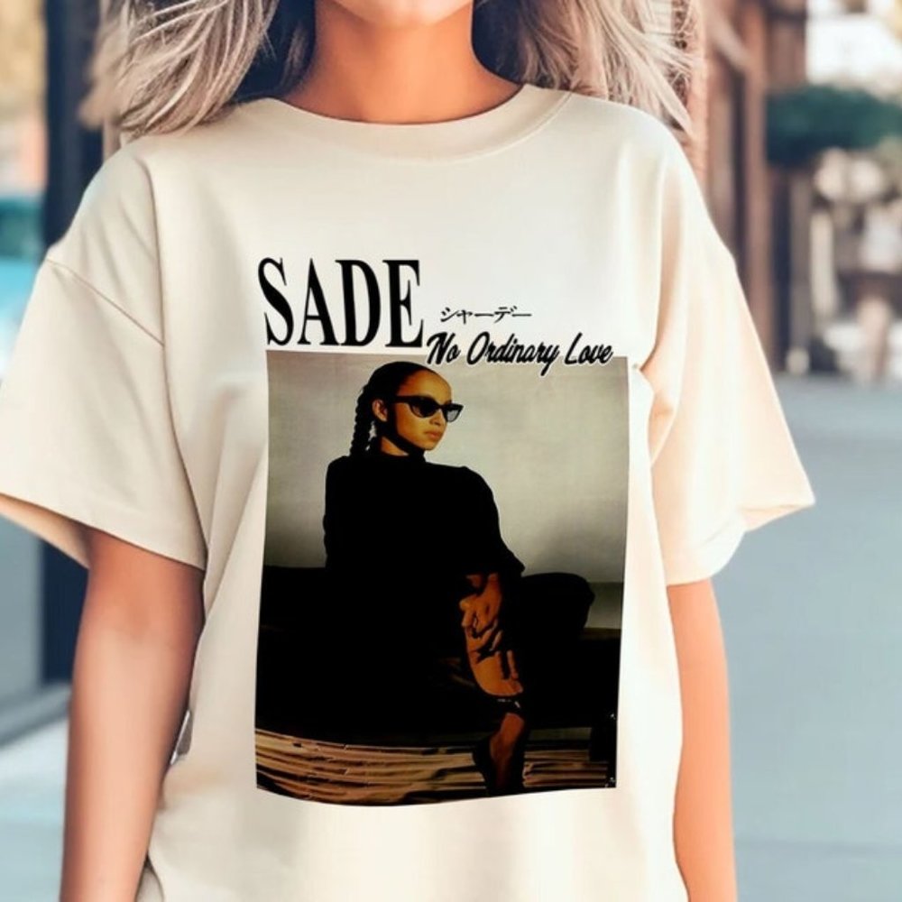 Sade Shirt, Sade No Ordinary Love Crewneck Tshirt, Sade Concert Shirt, Sade Retr
